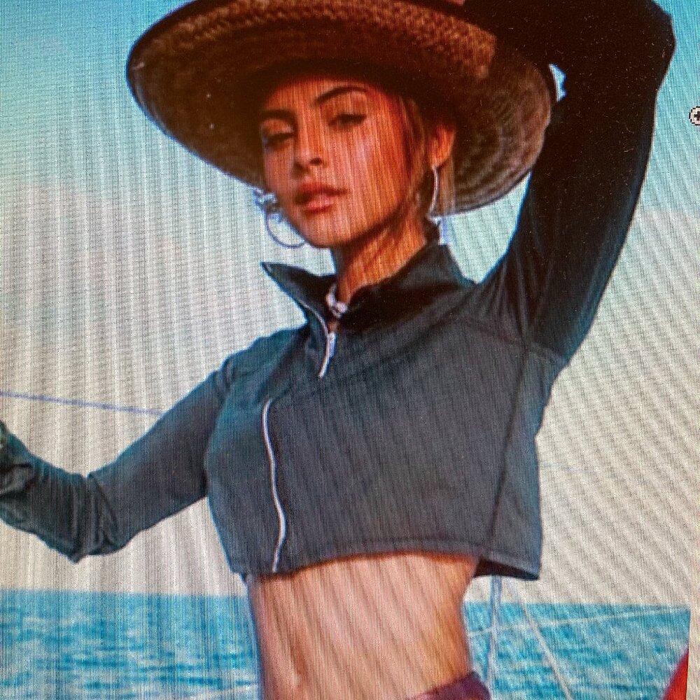 BloqUV Zip Front Crop Cover